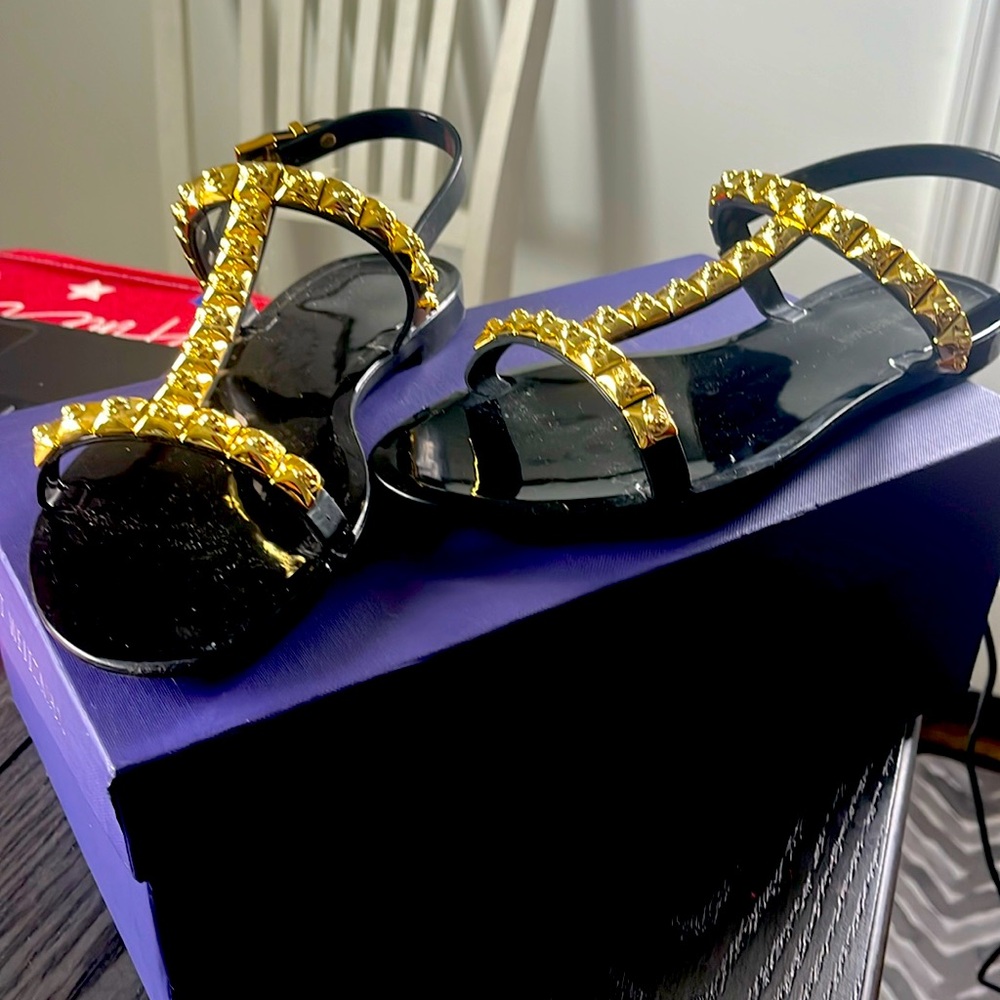 Stuart Weitzman jellys!